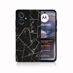 PROTEMIO MY ART Védőburkolat a Motorola Moto-hoz G55 5G POLYGONAL (150)