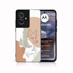 PROTEMIO MY ART Védőburkolat a Motorola Moto G55 számára 5G FOX (191)