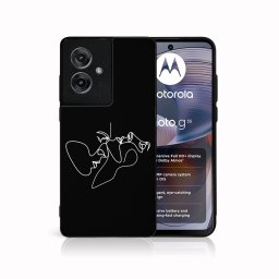 PROTEMIO MY ART Védőburkolat a Motorola Moto G55 számára 5G FACES (196)