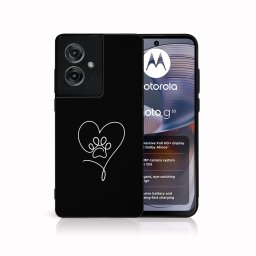 PROTEMIO MY ART Védőburkolat a Motorola Moto G55 számára 5G PAW (201)