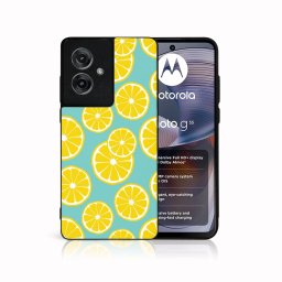 PROTEMIO MY ART Védőburkolat a Motorola Moto G55 számára 5G LEMON (121)