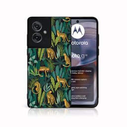 PROTEMIO MY ART Védőburkolat a Motorola Moto G55 számára 5G LEOPARD (239)