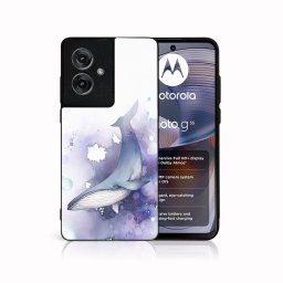 PROTEMIO MY ART Védőburkolat a Motorola Moto G55 számára 5G WHALE (242)