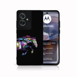 PROTEMIO MY ART Védőburkolat a Motorola Moto G55 számára 5G HORSE (249)