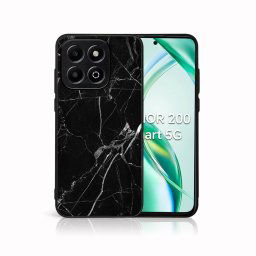 PROTEMIO MY ART Védőburkolat a Honor 200 Smarthoz 5G BLACK MARBLE (142)