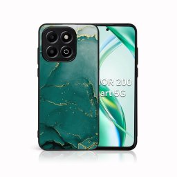 PROTEMIO MY ART Védőburkolat a Honor 200 Smarthoz 5G GREEN MARBLE (145)