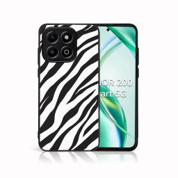 PROTEMIO MY ART Védőburkolat a Honor 200 Smarthoz 5G ZEBRA (237)
