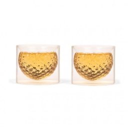 Whiskey pohár, golflabdás [2 db]