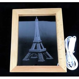 Fa Ledes Képkeret Rgb 170x200mm-es Usb (4082)