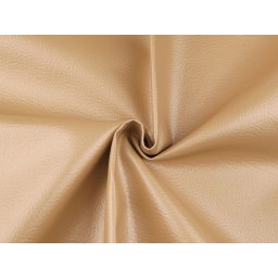 Ekobőr anyag táskákhoz, dekorációkhoz, 140cm/0.5m, arany, 380735-27