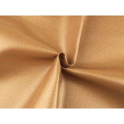 Ekobőr anyag táskákhoz, dekorációkhoz, 140cm/0.5m, arany, 380735-29