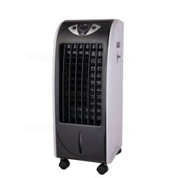 Mobil léghűtő 70W, 220-240V, 280x290x695mm méret, 3 fokozatú, ventilátor-hűtés-párásítás funkciók, 1,6m vezetékkel, 6l-es víztartály Stilo STI1691