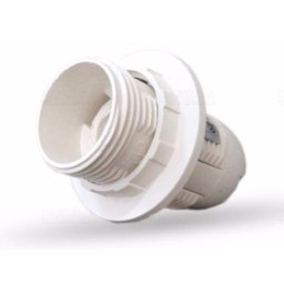 E14 csillár foglalat fehér, műanyag (F 14-303 M) delux DEL020