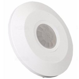 Mozgásérzékelő 360fok fehér, IP20, 3 érzékelővel SLIM deLux DEL1255