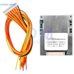 Bms 13s 48v 60a Balanced Li-ion Akku Pakkokhoz (5849)