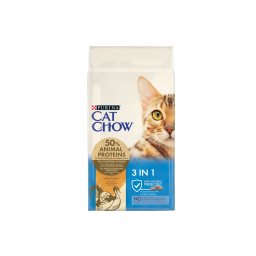 CAT CHOW 3-in-1 Pulykában gazdag száraz macskaeledel 15kg
