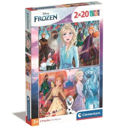 Disney Jégvarázs Echoes 2x20 db-os puzzle 2x20 db-os puzzle Clementoni