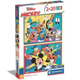 Disney Mickey Laughing 2x20 db-os puzzle 2x20 db-os puzzle Clementoni