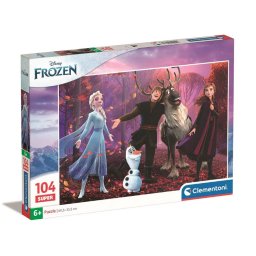 Disney Jégvarázs Singing 104 db-os puzzle Clementoni