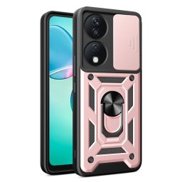 RING KAMERA Borító tartóval Honor X7b rózsaszín