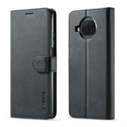 IMEEKE Wallet tok Xiaomi Mi 10T Lite fekete