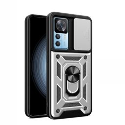 RING KAMERA Borító tartóval Xiaomi 12T / 12T Pro ezüsthöz
