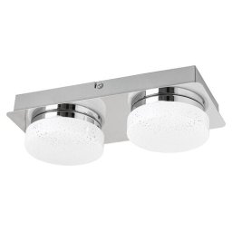 Lámpatest , led lámpa , mennyezeti , 10W , spot , króm , természetes fehér , 5 év garancia , Rábalux , HILARY