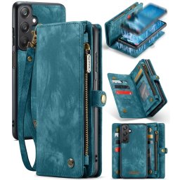 WALLET Védőhuzat pénztárcával 2 az 1-ben a Samsung Galaxy A25-höz 5G kék