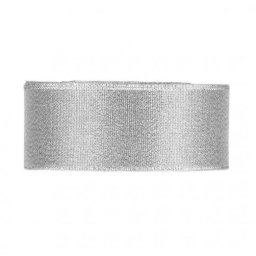 Szalag ezüst csillogós textil 40mmx112m [5 db]