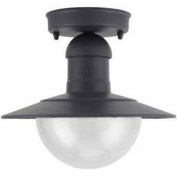 Avide Kültéri Mennyezeti Lámpa Imperial 1xE27 IP44 Antracit