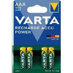 Varta LR03/4BP 1000 mAh használatra kész (Blistr 4db)
