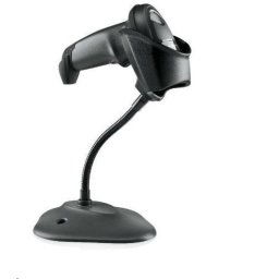 Zebra olvasó DS4608 SR 2D fekete + USB kábel, állvány (DS4308 csere)