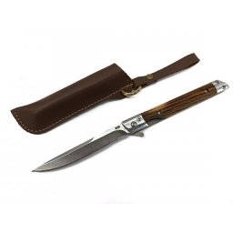 Összecsukható zsebkés tokkal, 21 cm