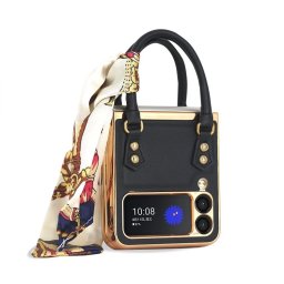 GKK HAND BAG Védőtok Samsung Galaxy Z Flip 3 5G fekete