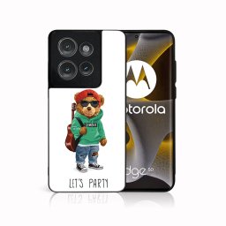 PROTEMIO MY ART Védőburkolat Motorola Edge 50 BEAR (177)-hoz