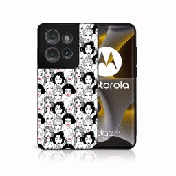 PROTEMIO MY ART Védőburkolat Motorola Edge 50 LIPSTICK (174)-hoz