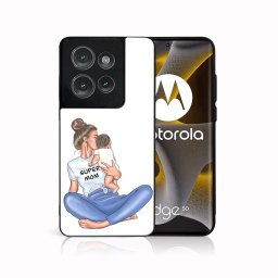 PROTEMIO MY ART Védőburkolat Motorola Edge 50 SUPERMOM-hoz (112)