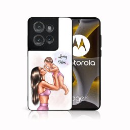 PROTEMIO MY ART Védőhuzat Motorola Edge 50 LOVING MOM (115) számára