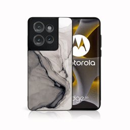 PROTEMIO MY ART Védőburkolat Motorola Edge 50 BLACK INK (146) számára