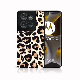 PROTEMIO MY ART Védőburkolat Motorola Edge 50 LEOPARD PRINT (238) számára