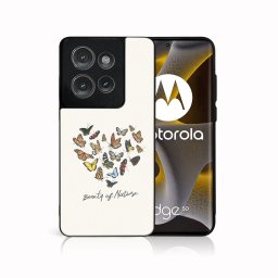 PROTEMIO MY ART Védőburkolat Motorola Edge 50 BUTTERFLIES-hoz (240)