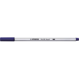 STABILO Ecsetirón, STABILO "Pen 68 brush", sötétkék