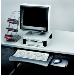 Billentyűzettartó, kihúzható, FELOWES \Underdesk\