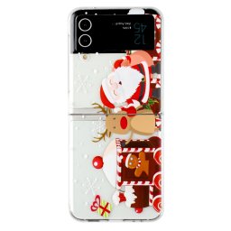 CHRISTMAS Műanyag borítás Samsung Galaxy Z Flip 3 5G TIKULÁSHÁZ