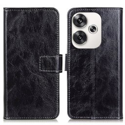 RETRO Pénztárcahuzat Xiaomi Poco F6 fekete