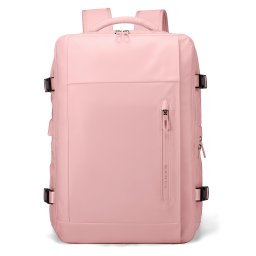 BANGE BG-1801 utazó hátizsák laptop rekesszel, rózsaszín