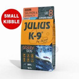 Julius K-9 Utility Dog Hypoallergenic Adult Small - lazac & spenót 10 kg