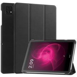 LEATHER Flip borítás T Tab let fekete