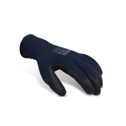 Poliészter kesztyű latex bevonattal