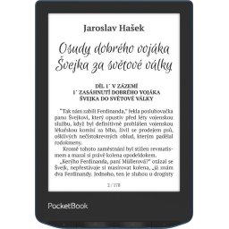 POCKETBOOK 634 Pocketbook Verse Pro - Azúrkék